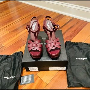 Saint Laurent tribute sandals